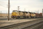 Westbound stack train at the junction